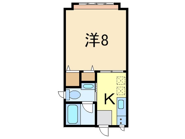 ウエストウッドⅡの物件間取画像